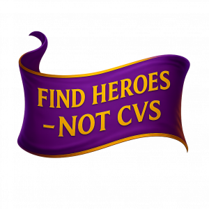 landing page für unternehmen find heroes not cvs 2